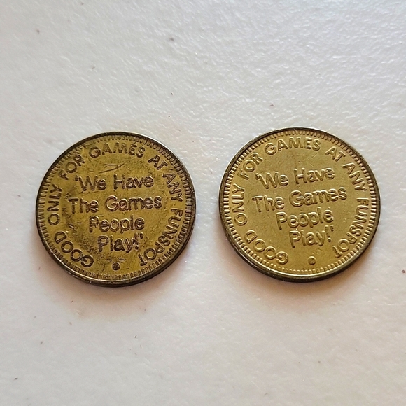 Funspot Arcade Tokens N.H- 1988 & 1997 - Picture 2 of 2